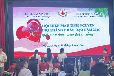 Mỗi giọt máu cho đi, một cuộc đời ở lại